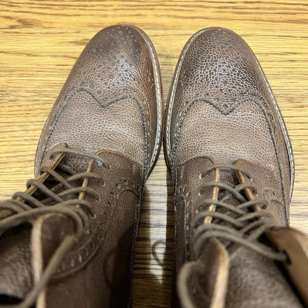 Lloyd‎ Germany Wingtip Boots Brown Size 8.5